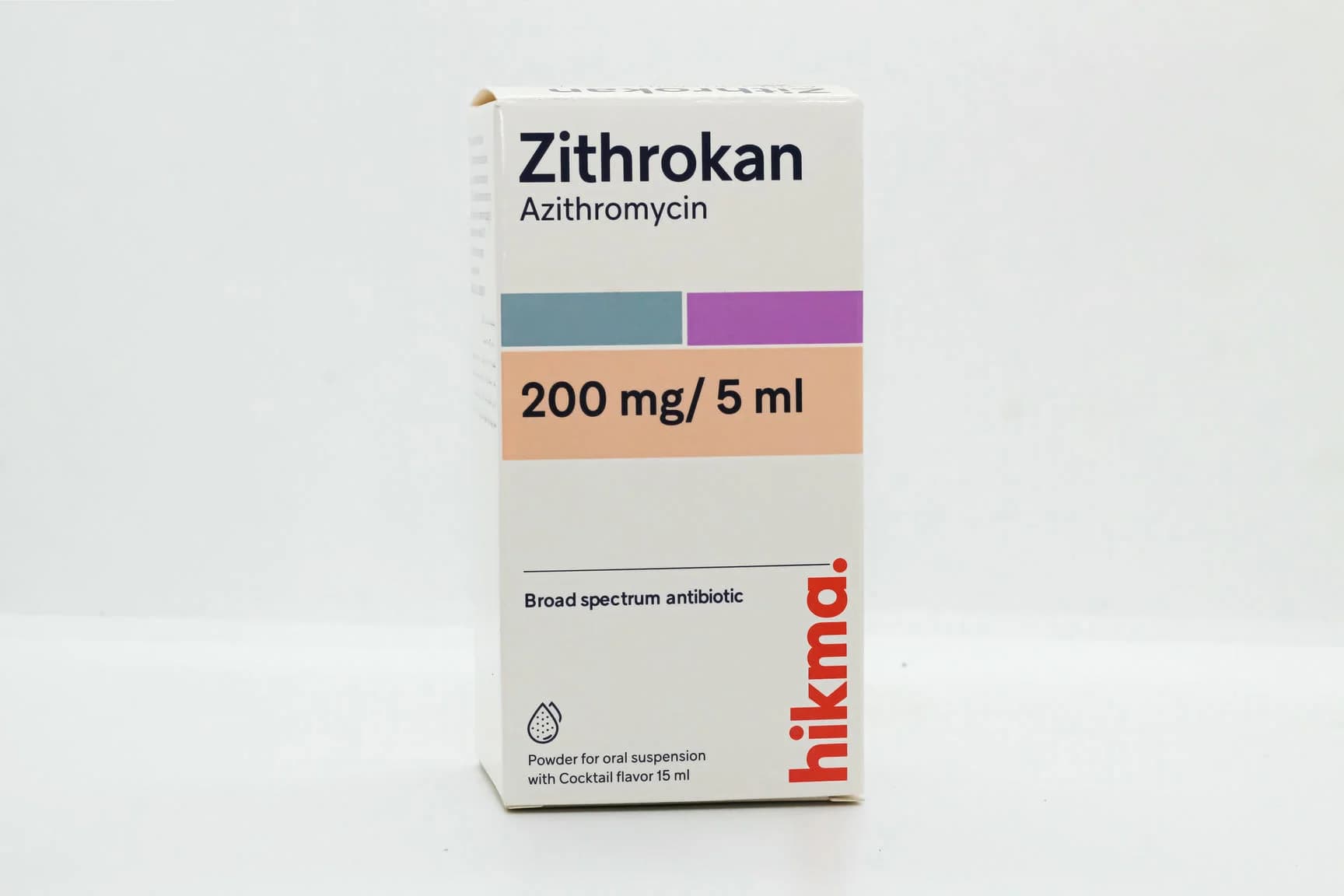ZITHROKAN 200 MG SUSP 15ML