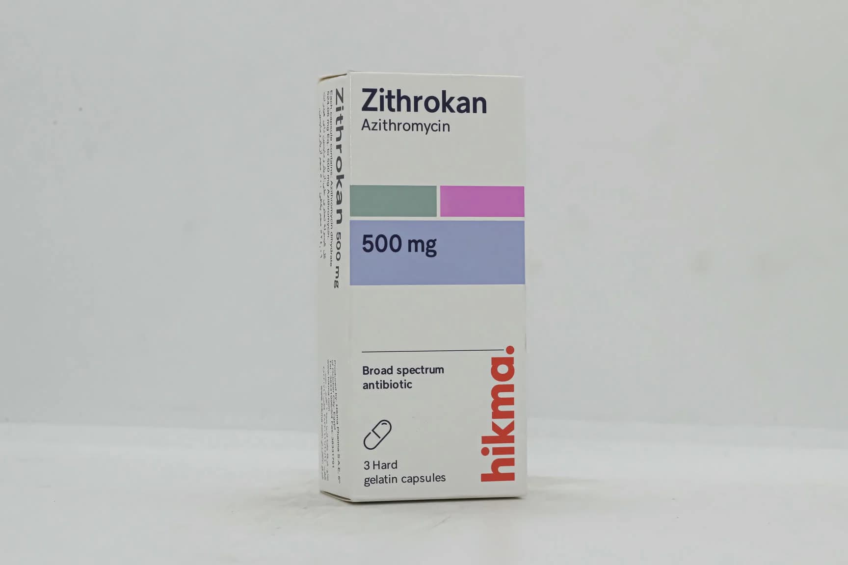ZITHROKAN 500 MG 3 CAP