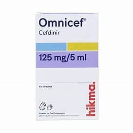 اومنيسف 125مجم شراب 80 مل