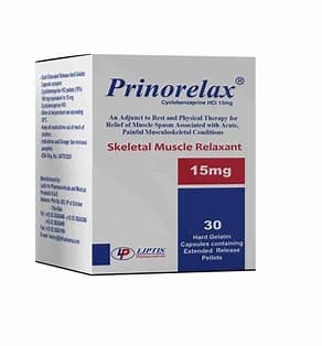 PRINORELAX 15 MG 30 CAP