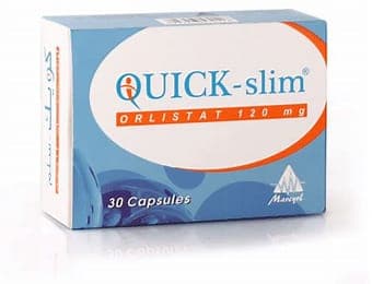 QUICK SLIM 120 MG 30 CAP