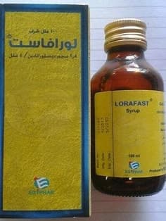 LORAFAST SYRUP 100 ML