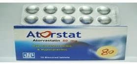 ATORSTAT80 MG 10TAB