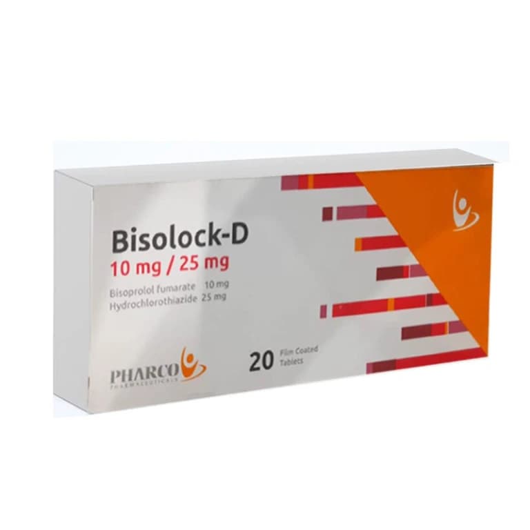 BISOLOC D 10/25MG 20T