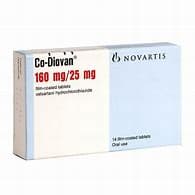 CO - DIOVAN 160 / 25 MG 15TAB