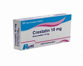 CRESTATIN 10 MG 30 T