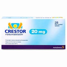 CRESTOR 20 MG 28 TAB