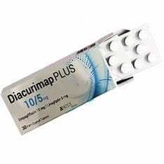 DIACURIMAP PLUS 10/5MG TAB