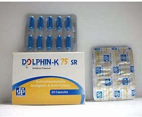 DOLPHIN - K SR 75 MG 20 CAP 
