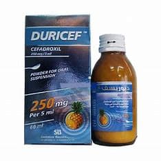 DURICEF SYRUP 250 MG 60 ML 