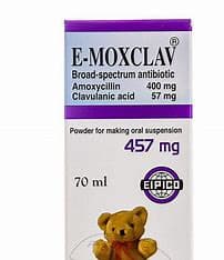 E - MOXCLAV SUSP 457 MG 70ML 