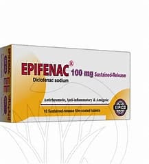 EPIFENAC 100MG S.R. 10 CAP