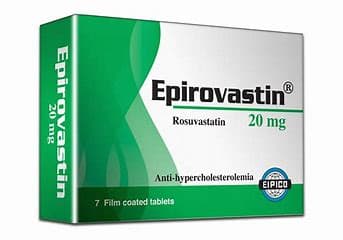 EPIROVASTIN 20 M 14 TAB