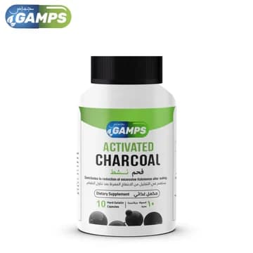 GAMPS ACTIVATED CHARCOAL 30CAP