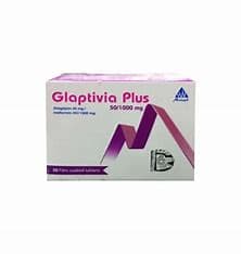 GLAPTIVIA PLUS 50/1000 MG30TAB