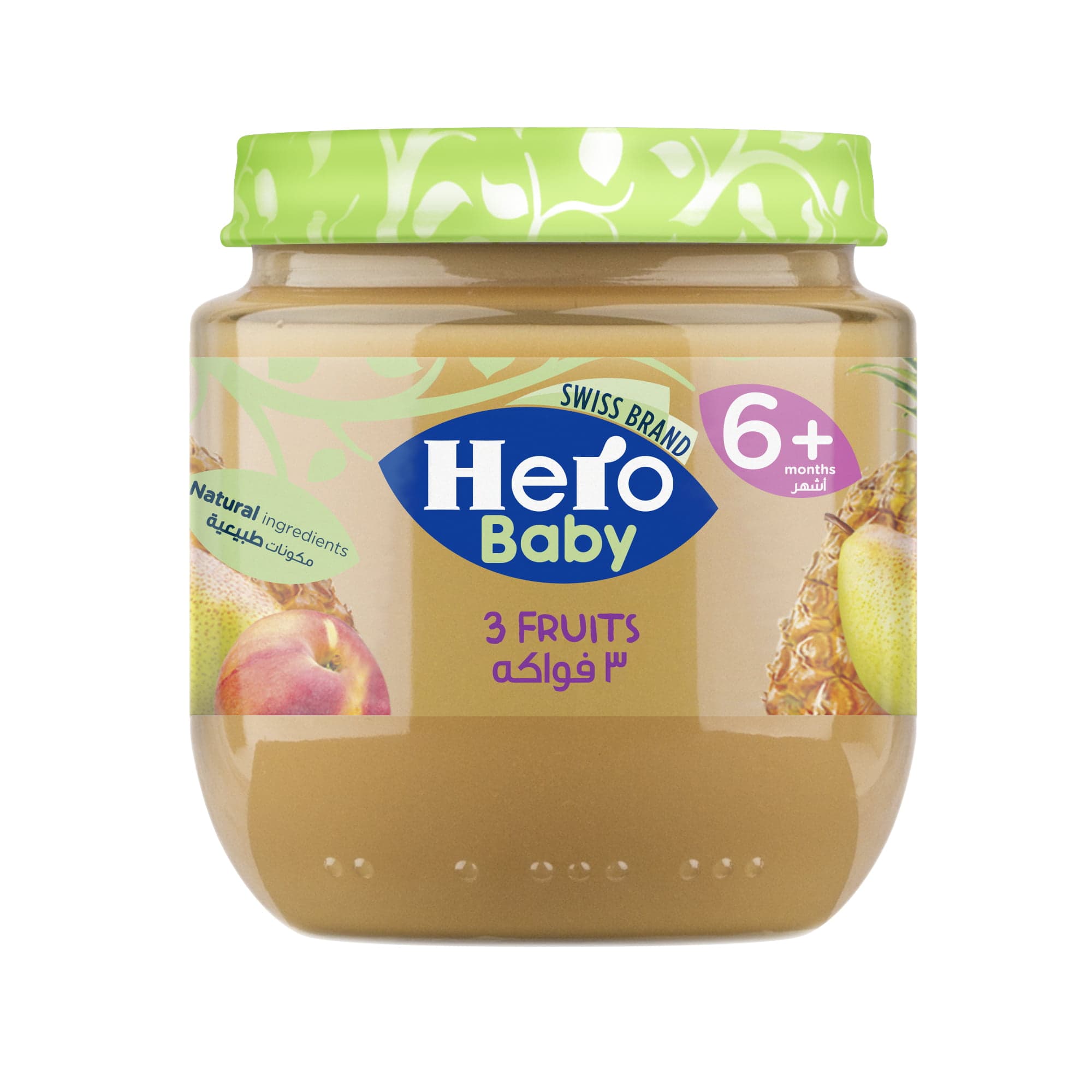 Hero baby 3 fruits jar