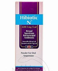 HIBIOTIC - N  228.5 MG SUSP 60 ML