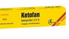 KETOFAN 2.5% 40 gm gel