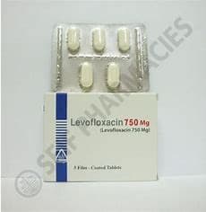 LEVOFLOXACIN  750 MG 5 TAB