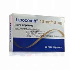 LIPOCOMB 10/10MG 30 CAP