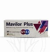 MAVILOR 12.5/5MG 30T