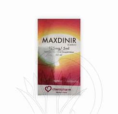 maxdinir  125mg/5ml