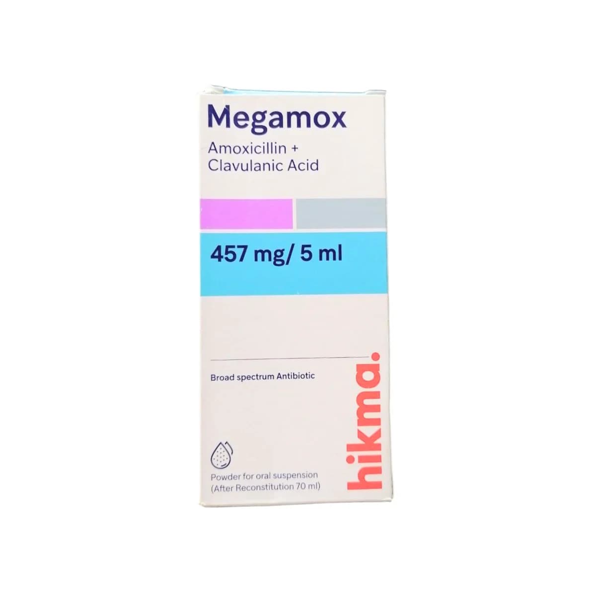 MEGAMOX  SYRUP 457 mg 70 ml