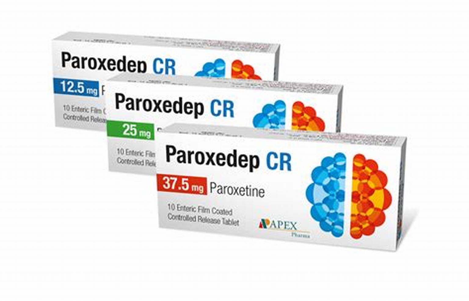 PAROXEDEP 37.5 MG 30 T