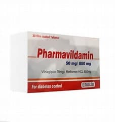 PHARMAVILDAMIN 850/50MG