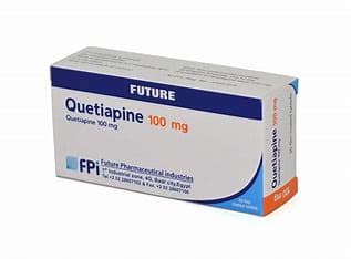 Quetiapine 100 mg 30 tab