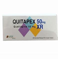 QUITAPEX 50XR 30 tab