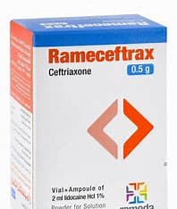 RAMECEFTRAX 0.5 GM IM VIAL