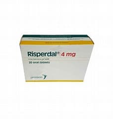 RISDAL 4 MG 20 TAB
