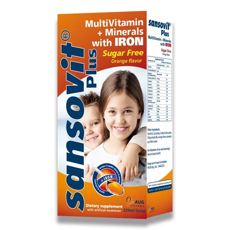sansovit iron syrup 100 ml