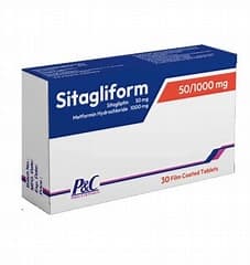 sitagliform 50 /1000 mg 30 t
