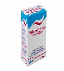 WINCEF 1 GM VIAL