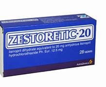 ZESTORETIC 20 MG 10 TAB
