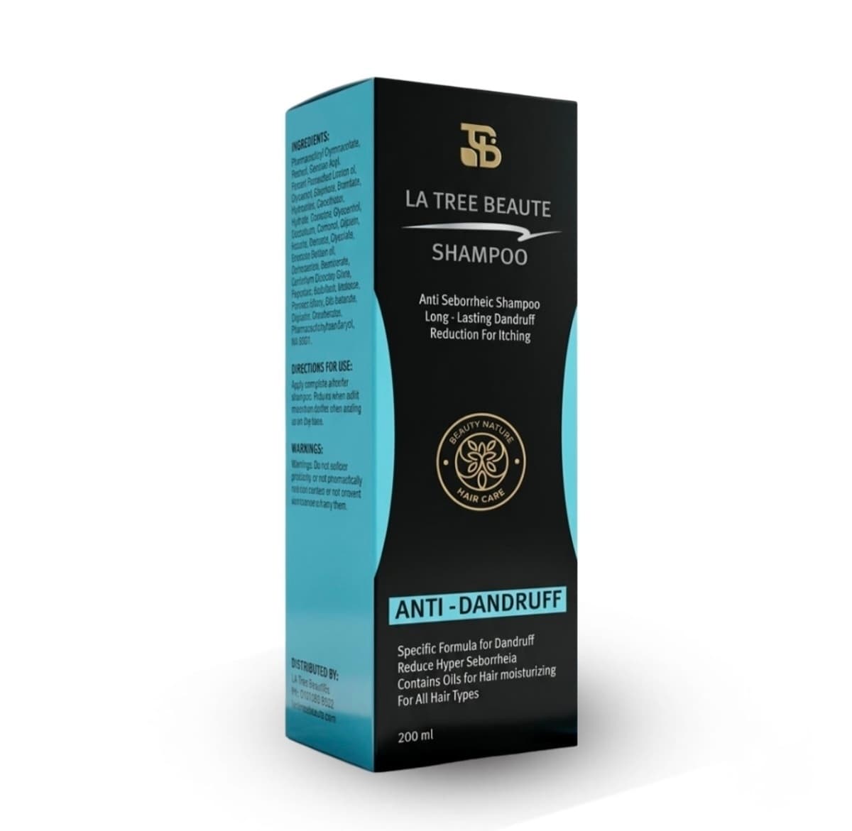 LA TREE BEAUTE  SHAMPOO ANTI DANDRUFF     