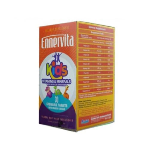 ENNERVITA KIDS 30 CHEWABLE TAB