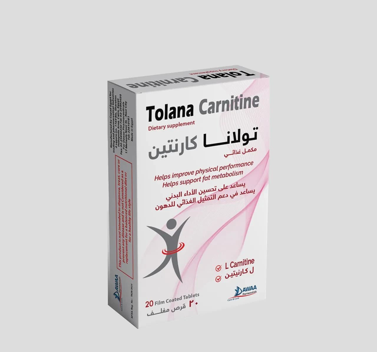 TOLANA CARNITINE 20 TAB