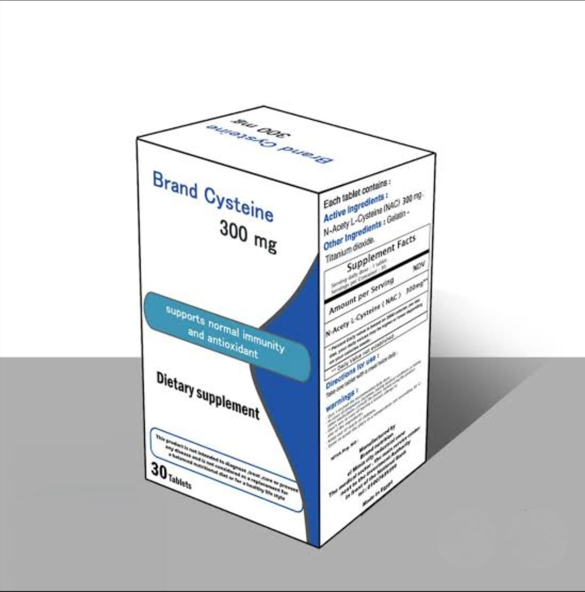 Brand cysteien 300 mg 