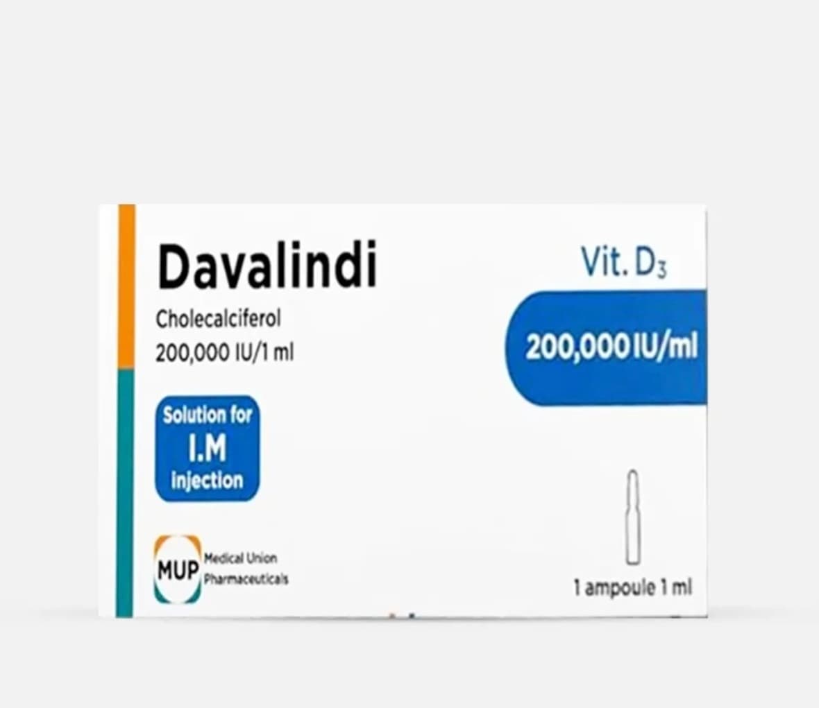 Davalindi vial