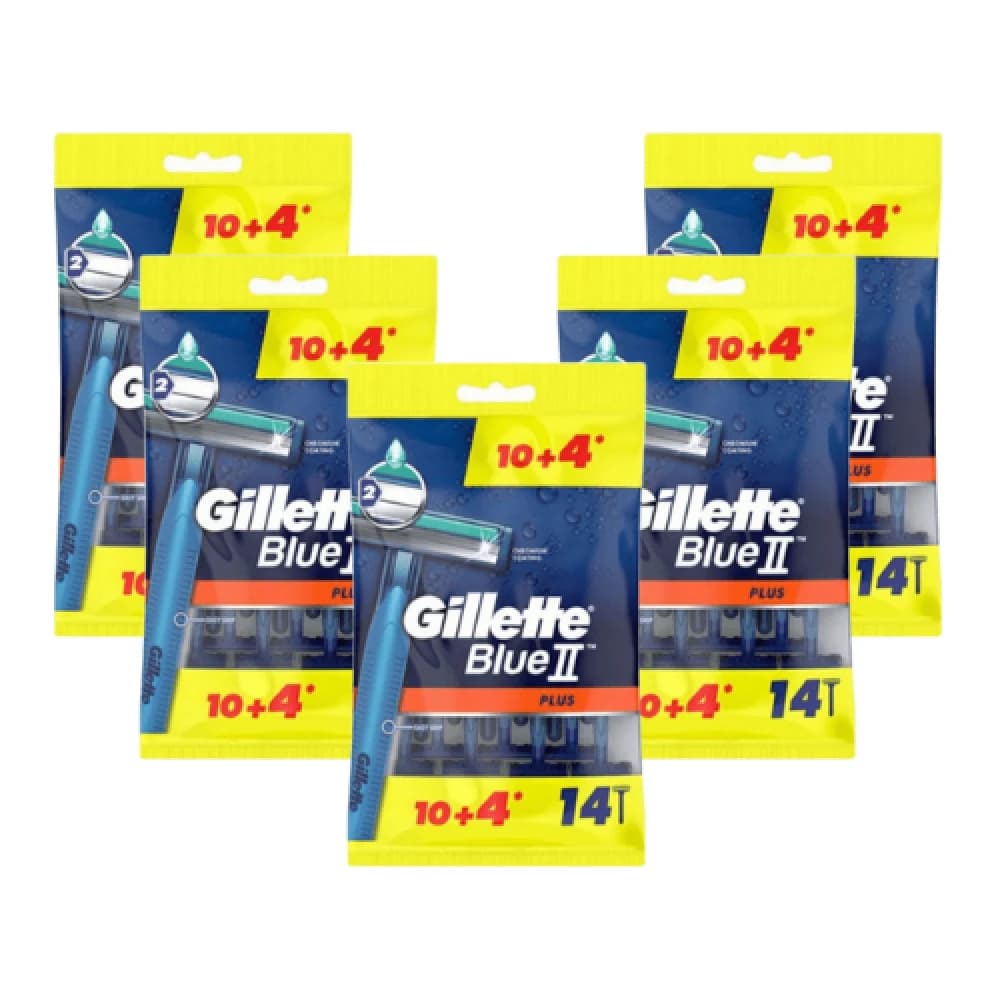 Gillette Blue II Plus  10+4