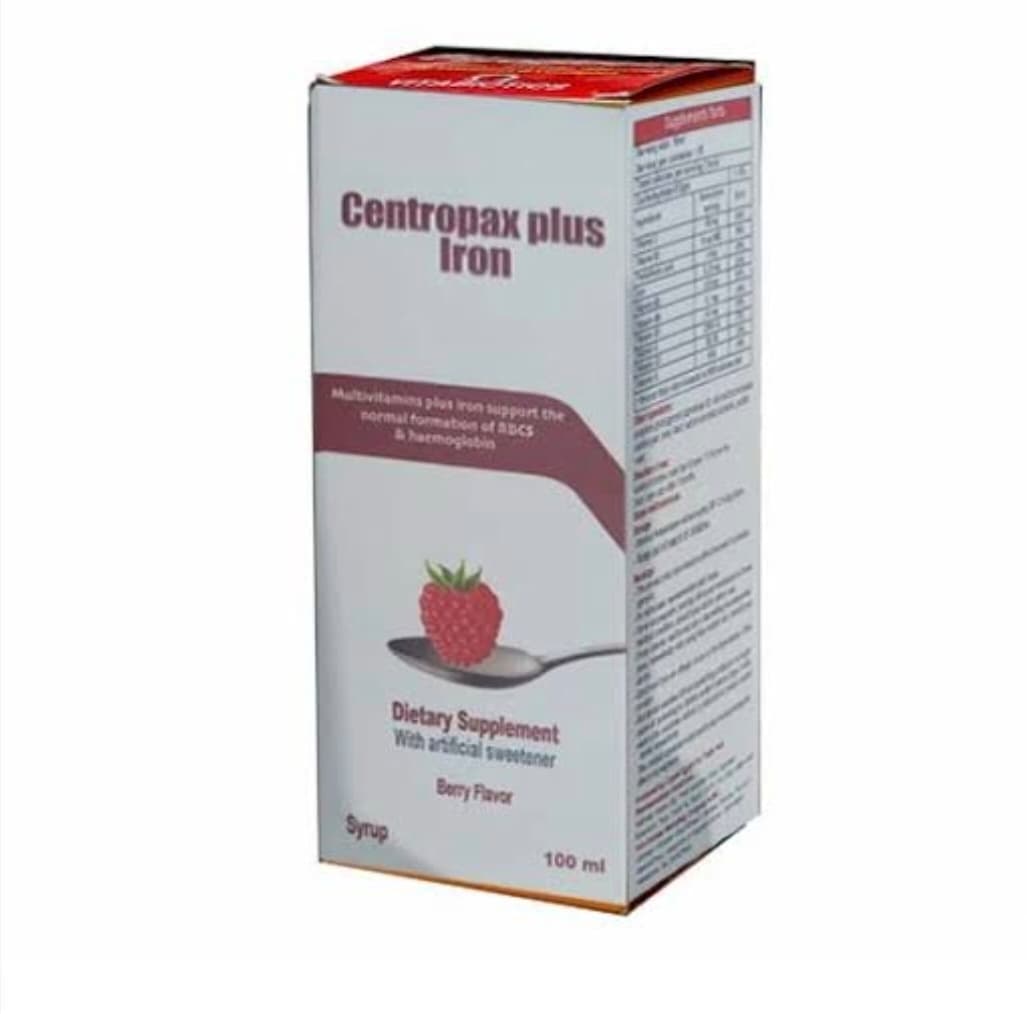 centropax plus iron syrup  