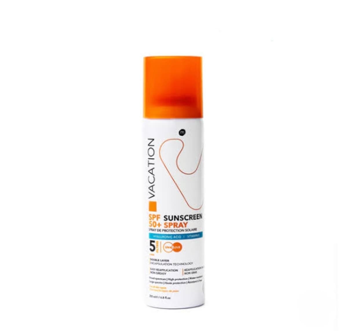Vacation sunscreen lotion spray 