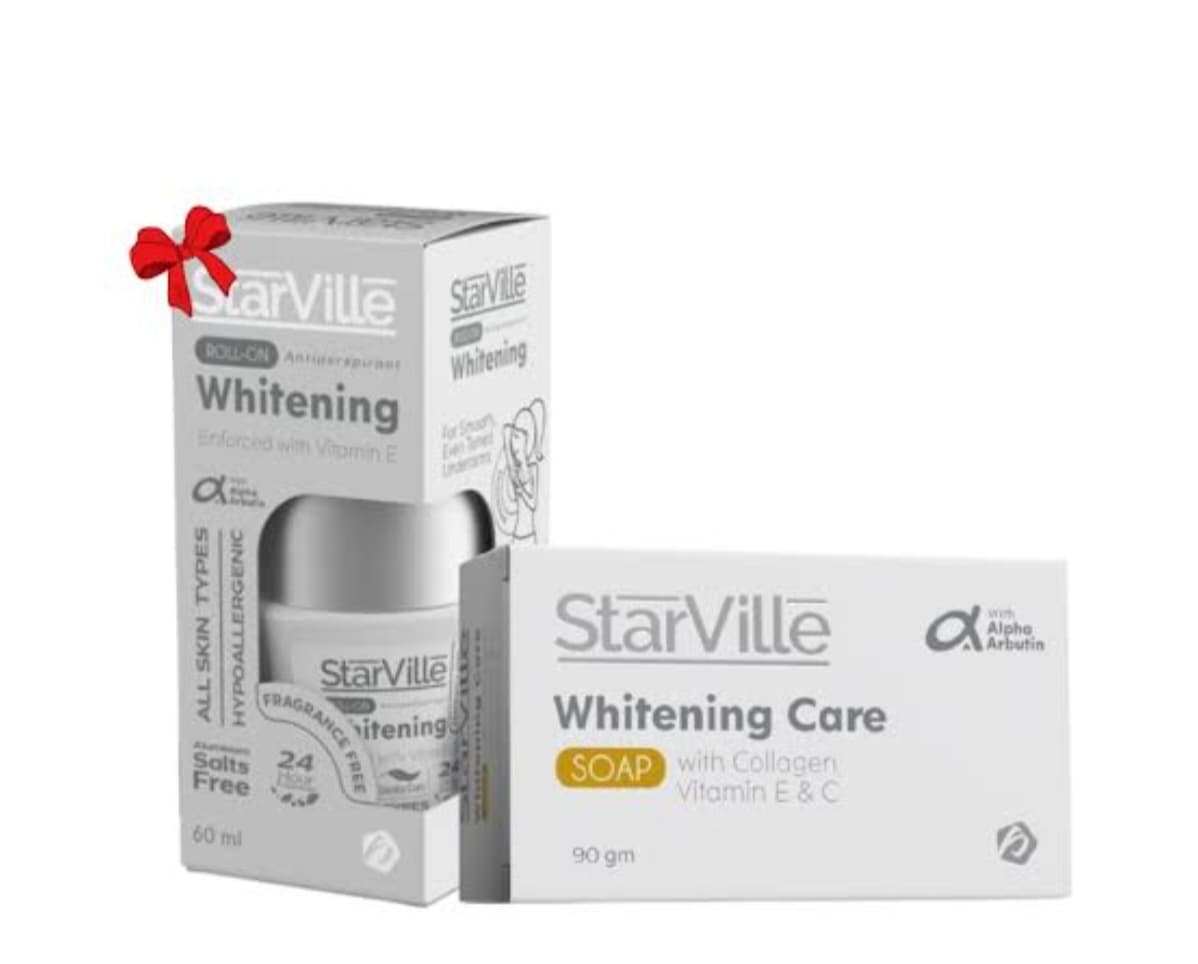 starville roll on whitening +soap whitening 
