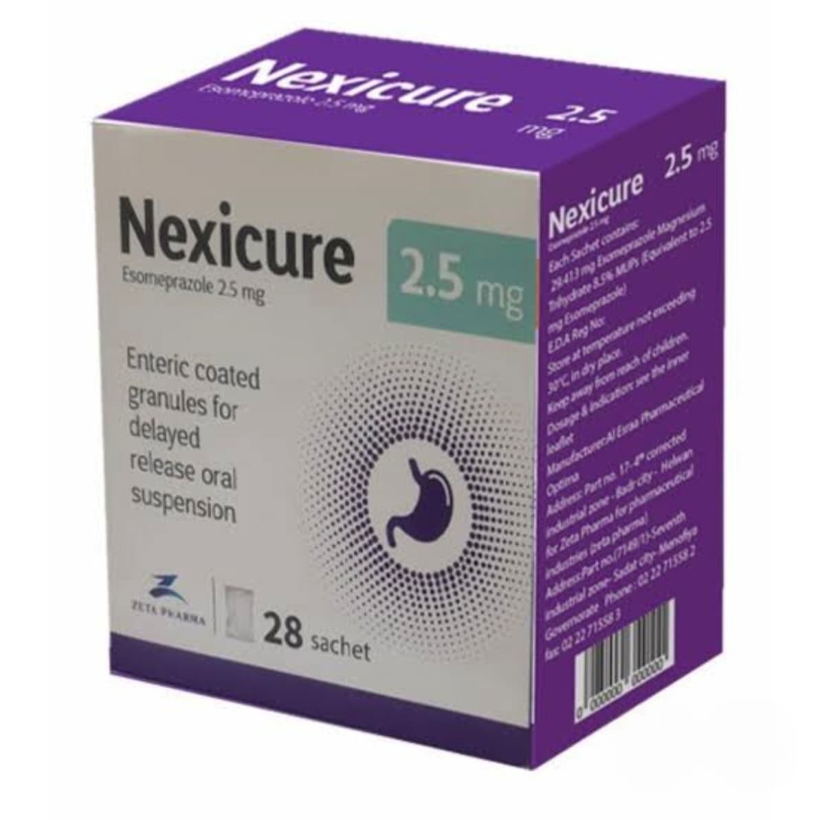 Nexicure 2.5 28 sachets 