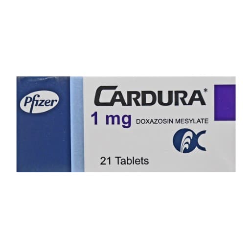 Cardura 1 mg 21 tab
