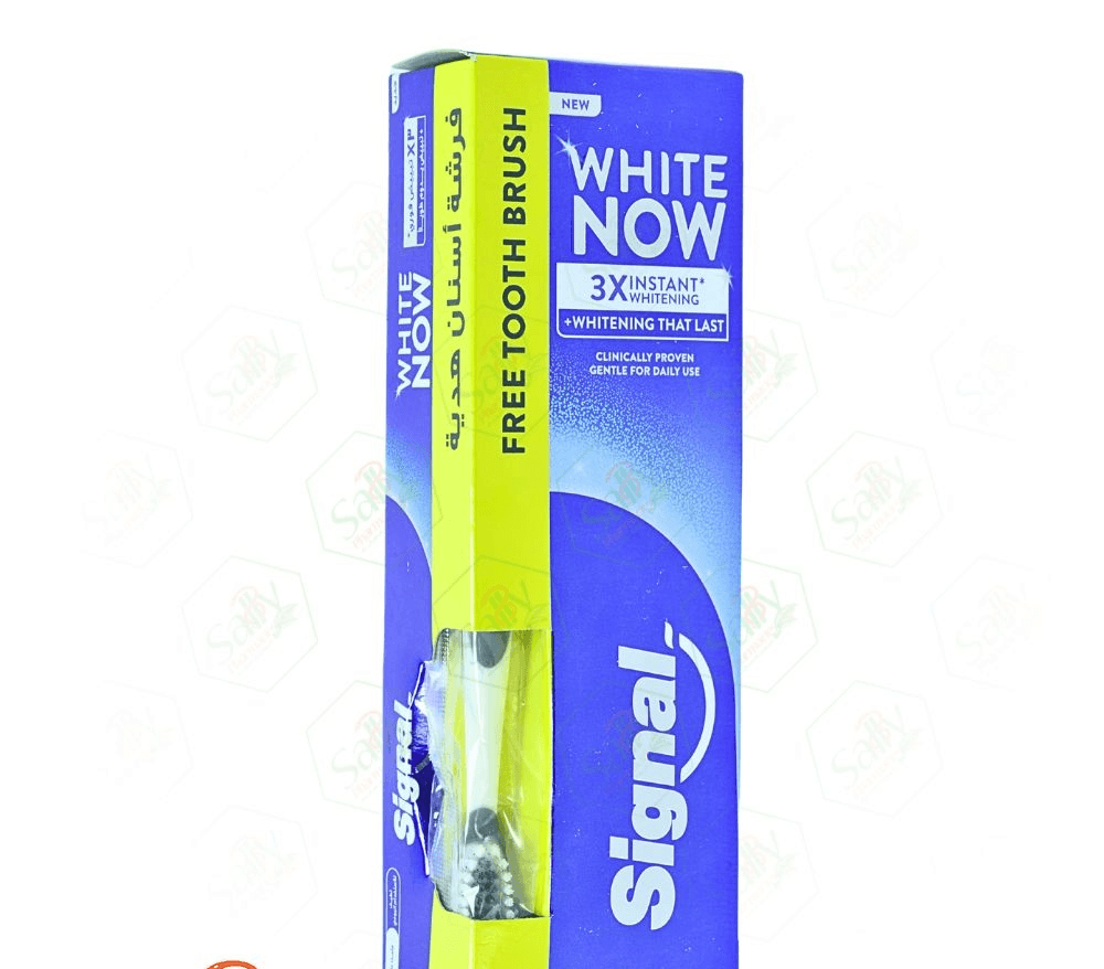Signal white now + Brush 