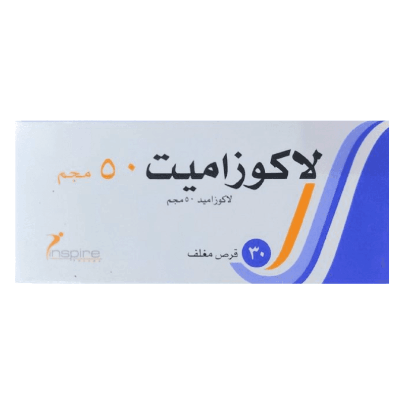 LACOSAMET 50 MG 30 TAB